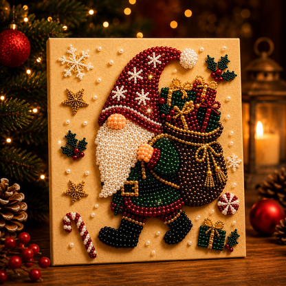 HOLIDAY SALE - 50% OFF 🎄 Christmas Snow Wall DIY Pearl Painting Art