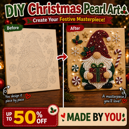 HOLIDAY SALE - 50% OFF 🎄 Christmas Snow Wall DIY Pearl Painting Art