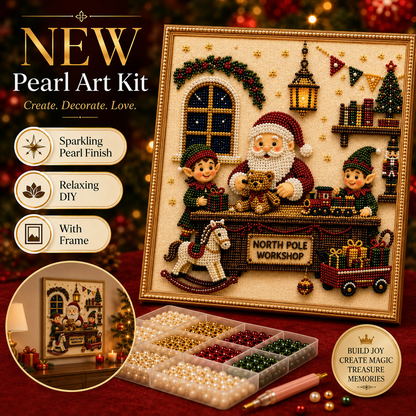 HOLIDAY SALE - 50% OFF 🎄 Christmas Snow Wall DIY Pearl Painting Art