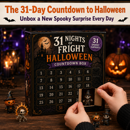 HOLIDAY SALE - 50% OFF 🎄 Halloween Countdown Advent Calendar Gift Box