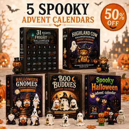 HOLIDAY SALE - 50% OFF 🎄 Halloween Countdown Advent Calendar Gift Box