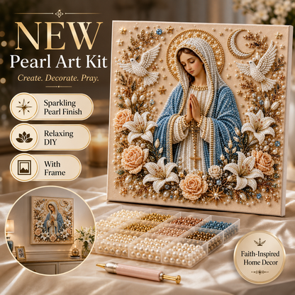 HOLIDAY SALE - 50% OFF 🎄 Jesus Nativity DIY Pearl Painting Art