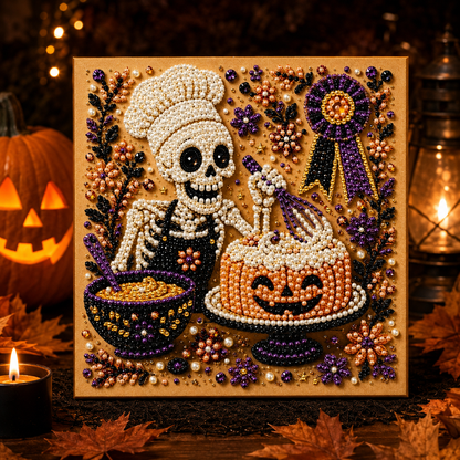 HOLIDAY SALE - 50% OFF 🎄 Halloween Wall DIY Pearl Painting Art