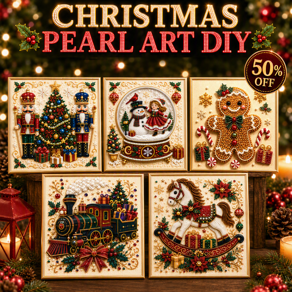 HOLIDAY SALE - 50% OFF 🎄 Christmas Decor DIY Pearl Painting Art