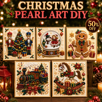 HOLIDAY SALE - 50% OFF 🎄 Christmas Decor DIY Pearl Painting Art