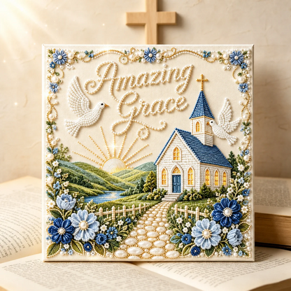 HOLIDAY SALE - 50% OFF 🎄 Jesus Nativity DIY Pearl Painting Art