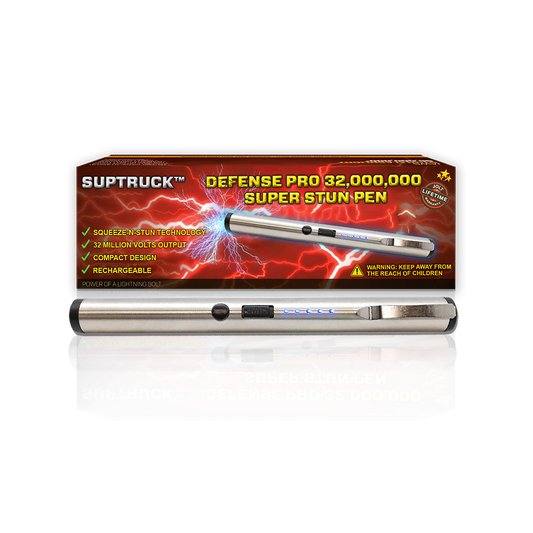 💥 2026 Big Sale 70% OFF ️🔥 SUPTRUCK™ Defense Pro 32,000,000 Super Stun Pen ⚡ Hi-Tech Pen, Smart Defense
