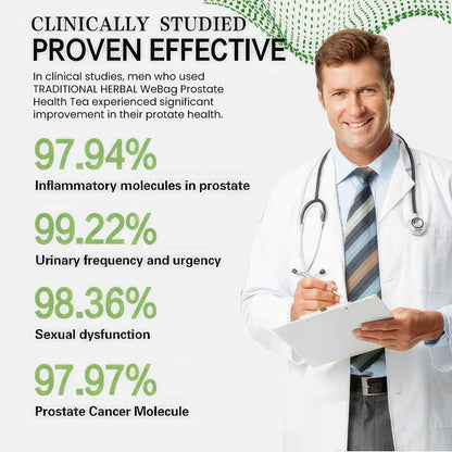 TRADITIONAL HERBAL Prostate Health Tea 🔥 Power Up Your Prostate 💪 LAST DAY SALE 70% OFF