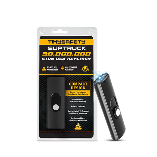 🎉 2025 Limited 70% ️OFF ⏳ SUPTRUCK™ TinySafety Prime 50,000,000 Stun USB Keychain