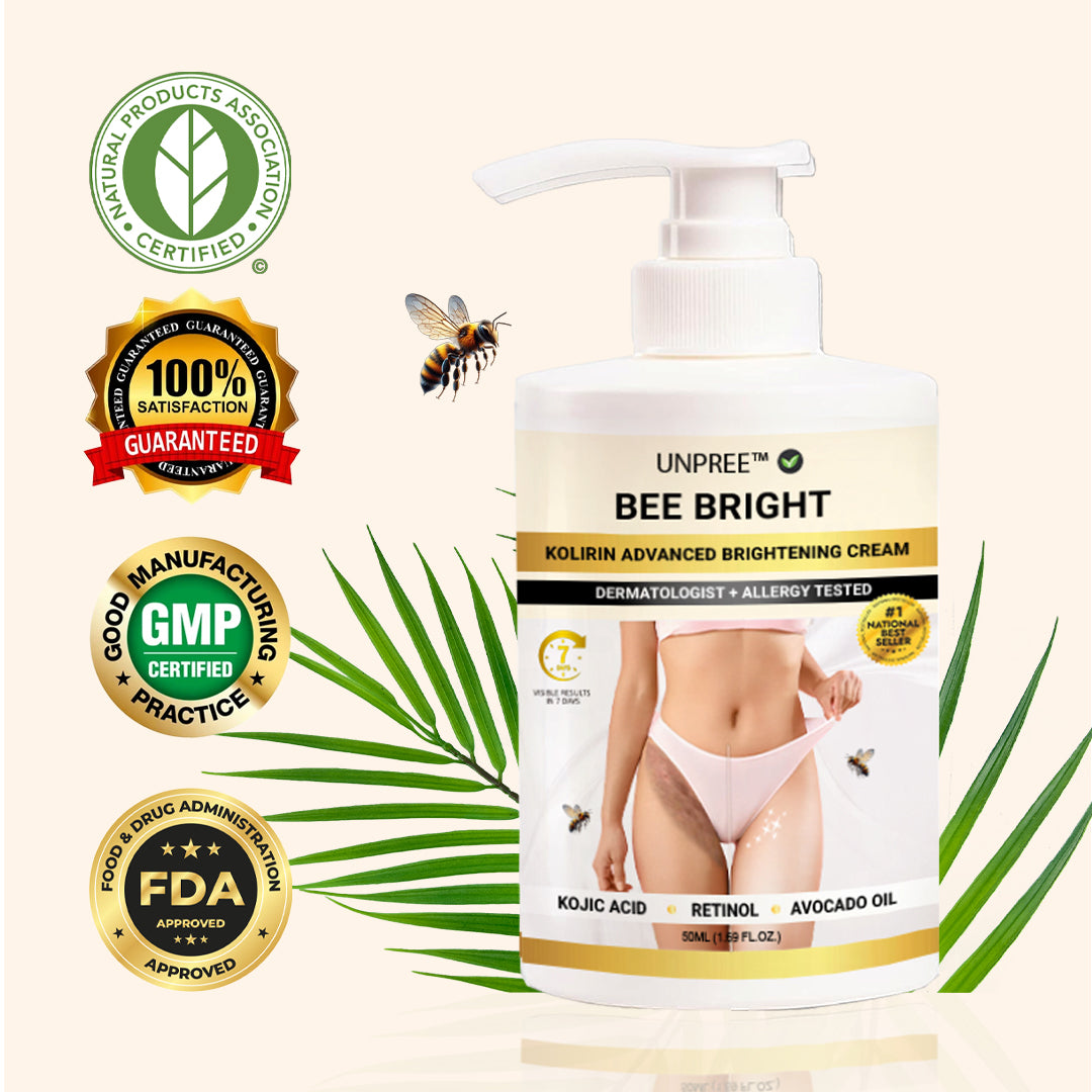 💥 Summer Sale 70% OFF ⏳ UNPREE™ Bee Bright Kolirin Advanced Brightening Cream