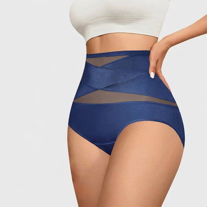 High-Waist Cooling Mesh Shaper Panties