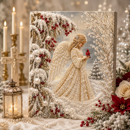 🔥 XMAS PRE-SALE 49% OFF 🎄 Blessing Christmas 3D Pearl Art DIY Kit – Festive Holiday Wall Decor