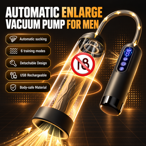 🏆 NEW UPGRADED 50% OFF 💪 BIGMAN Automatic Enlargement Pump Device