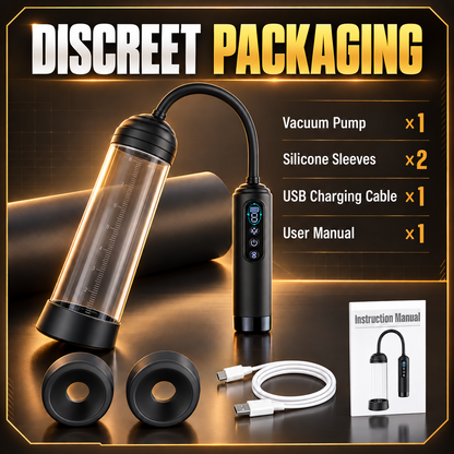 🏆 NEW UPGRADED 50% OFF 💪 BIGMAN Automatic Enlargement Pump Device