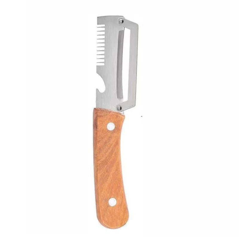 🥗 Kitchen Multi-Function Stainless Steel Thickened Fruit Peeler Knife