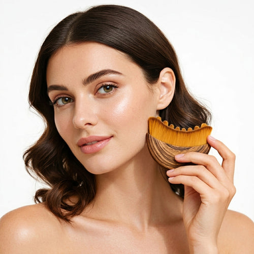 Sale 70% OFF 🌿 LumiLift™ Lymphatic Contour Brush ✨ Sculpt. Glow. De-Puff Naturally