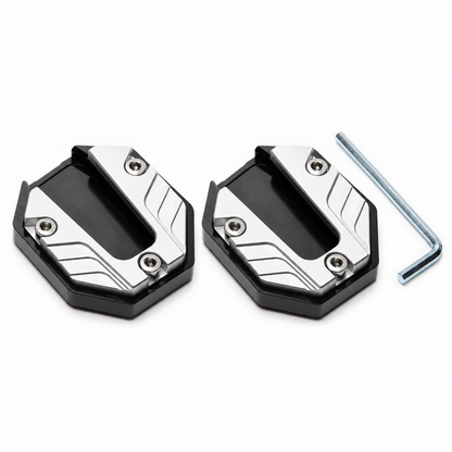 🔥2026 HOT DEAL 70% OFF🔧 SET 2 Motorcycle Kickstand Foot Side Stand Extension Pads