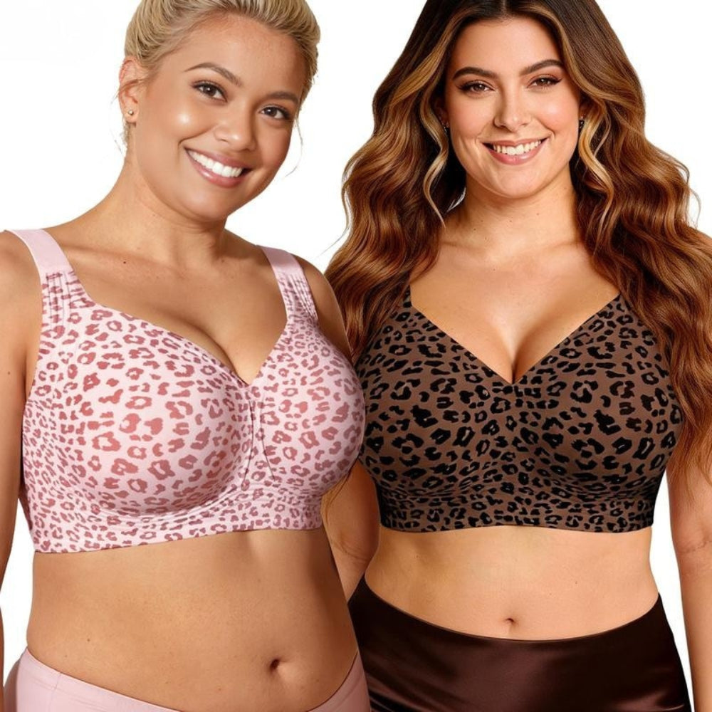 LAST DAY 49% OFF 💃 Wireless Supportive Jelly Bra – Seamless Comfort for Plus Size