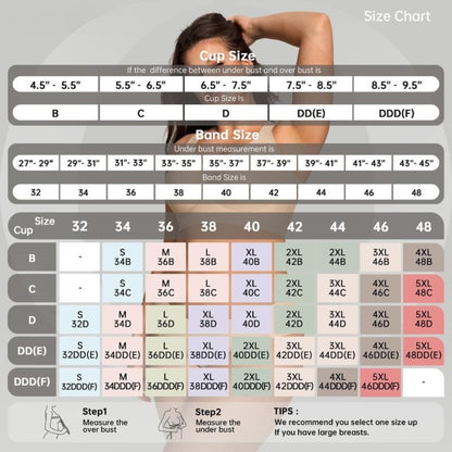 LAST DAY 49% OFF 💃 Wireless Supportive Jelly Bra – Seamless Comfort for Plus Size