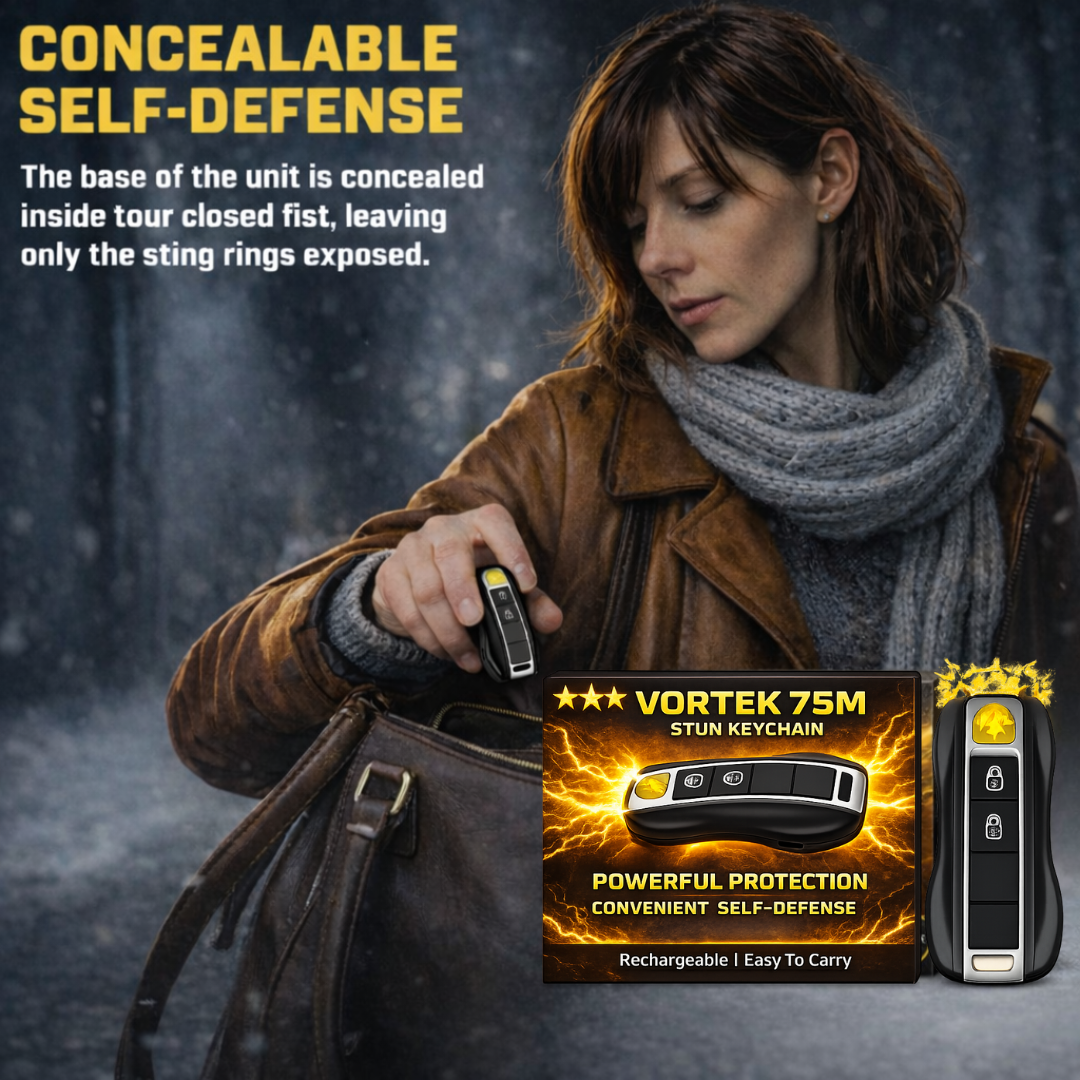 Vortek 75M Stun Car Keychain ⚡ 2026 New Year 75% OFF | SUPTRUCK™ 💥