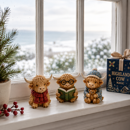 HOLIDAY SALE 50% OFF 🎄 24 Days of Highland Cow Magic Advent Calendar