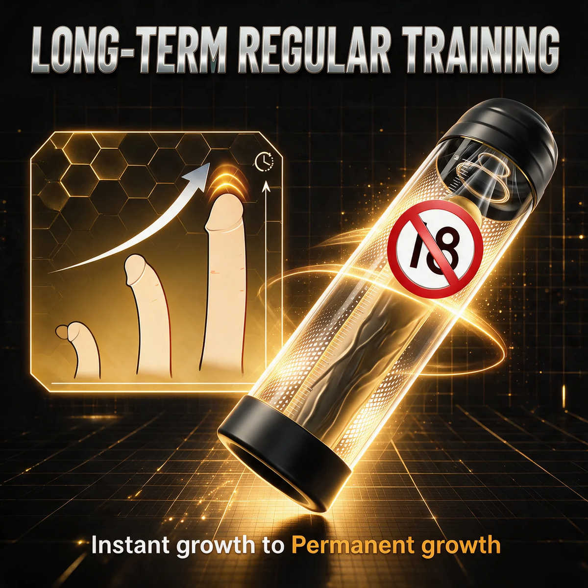 🏆 NEW UPGRADED 50% OFF 💪 BIGMAN Automatic Enlargement Pump Device