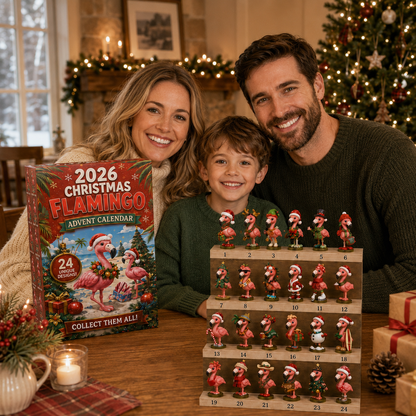 ❄️ EARLY CHRISTMAS SALE 70% OFF  🦩 2026 Christmas Flamingo Advent Calendar ❄️ 24 Days of Cute Surprises, Collectible Fun & Christmas Magic