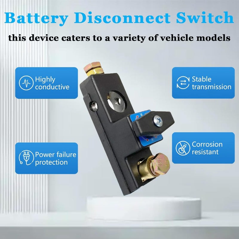 ⚡2026 HOT DEAL 70% OFF🔋 Heavy Duty Anti-Leakage Battery Disconnect Switch – Pure Copper, Anti-Drain Protection ⚡