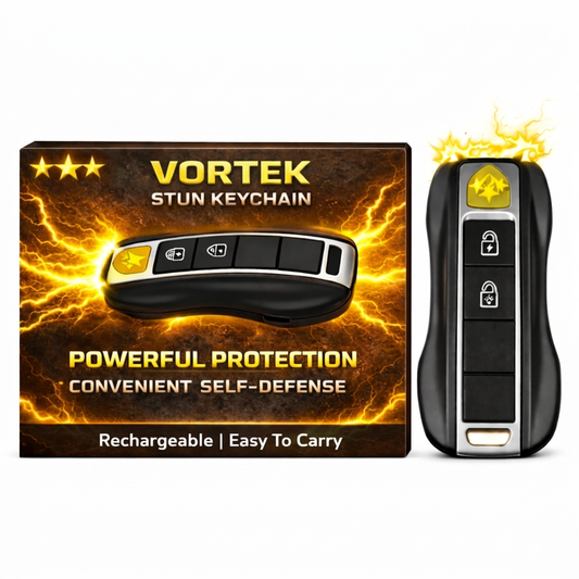 Limited Sales 75% OFF ⚡ 2026 Upgraded Vortek Stun Car Keychain