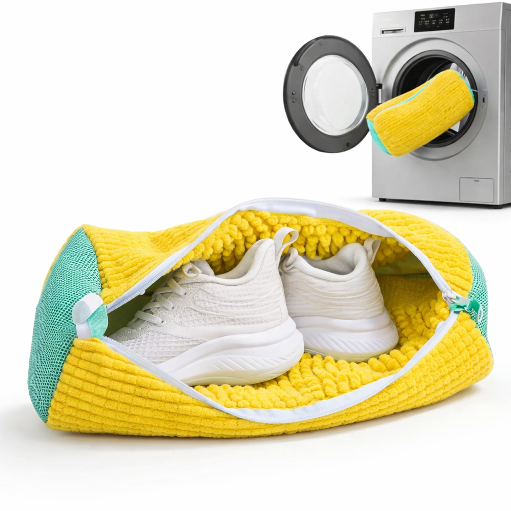 👟 Fibrix™ Shoe Laundry Bag - Wash Any Sneaker. Zero Damage.