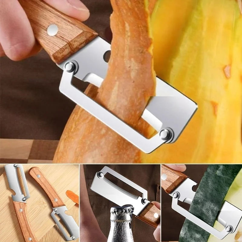 🥗 Kitchen Multi-Function Stainless Steel Thickened Fruit Peeler Knife