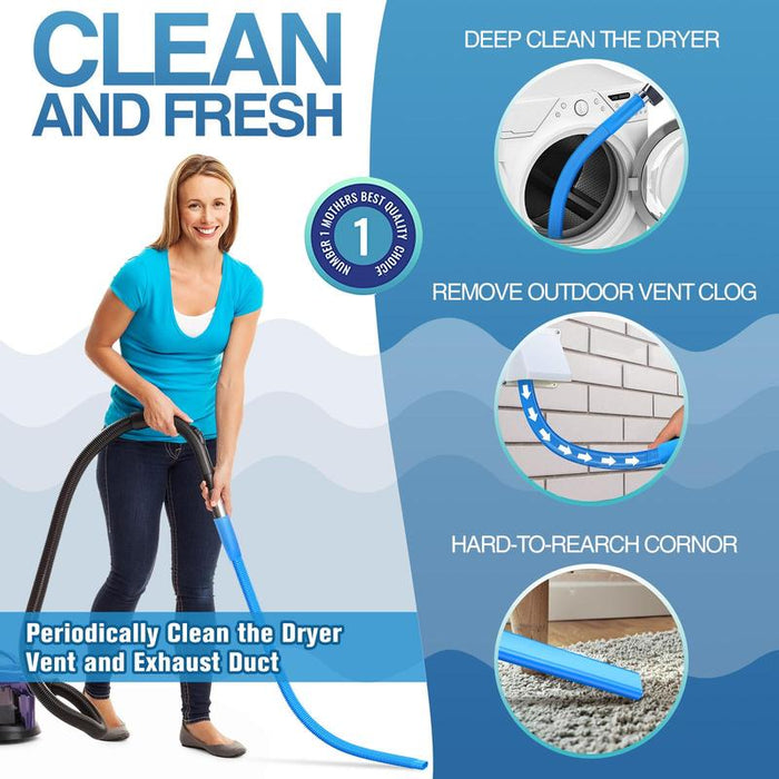 💥 LAST DAY SALE 49% 💥 OFF Dryer Vent Cleaner Kit