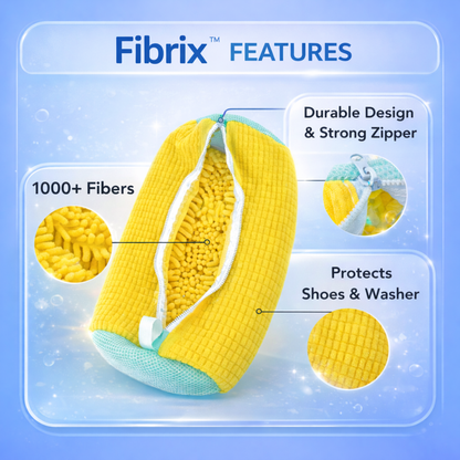👟 Fibrix™ Shoe Laundry Bag - Wash Any Sneaker. Zero Damage.
