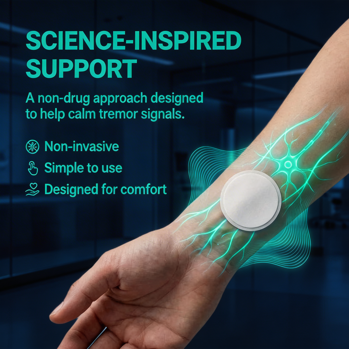 Flash Sale 50% OFF 🥇 Steadivex™ Hand Stability Patch | Drug-Free, Non-Invasive