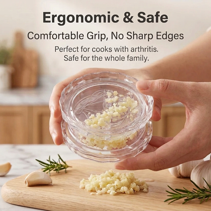 (Limited) 🧄 EasyTwist™ Garlic Crusher — Chop Faster. Cook Smarter