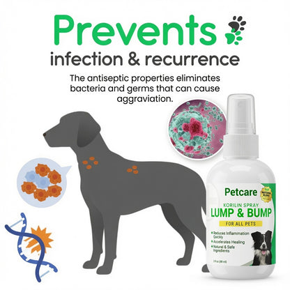🔥 Last Day 70% OFF 🔥PetCare™ Korilin Pet Spray for Lumps & Bumps | Skin Care for Dogs & Cats