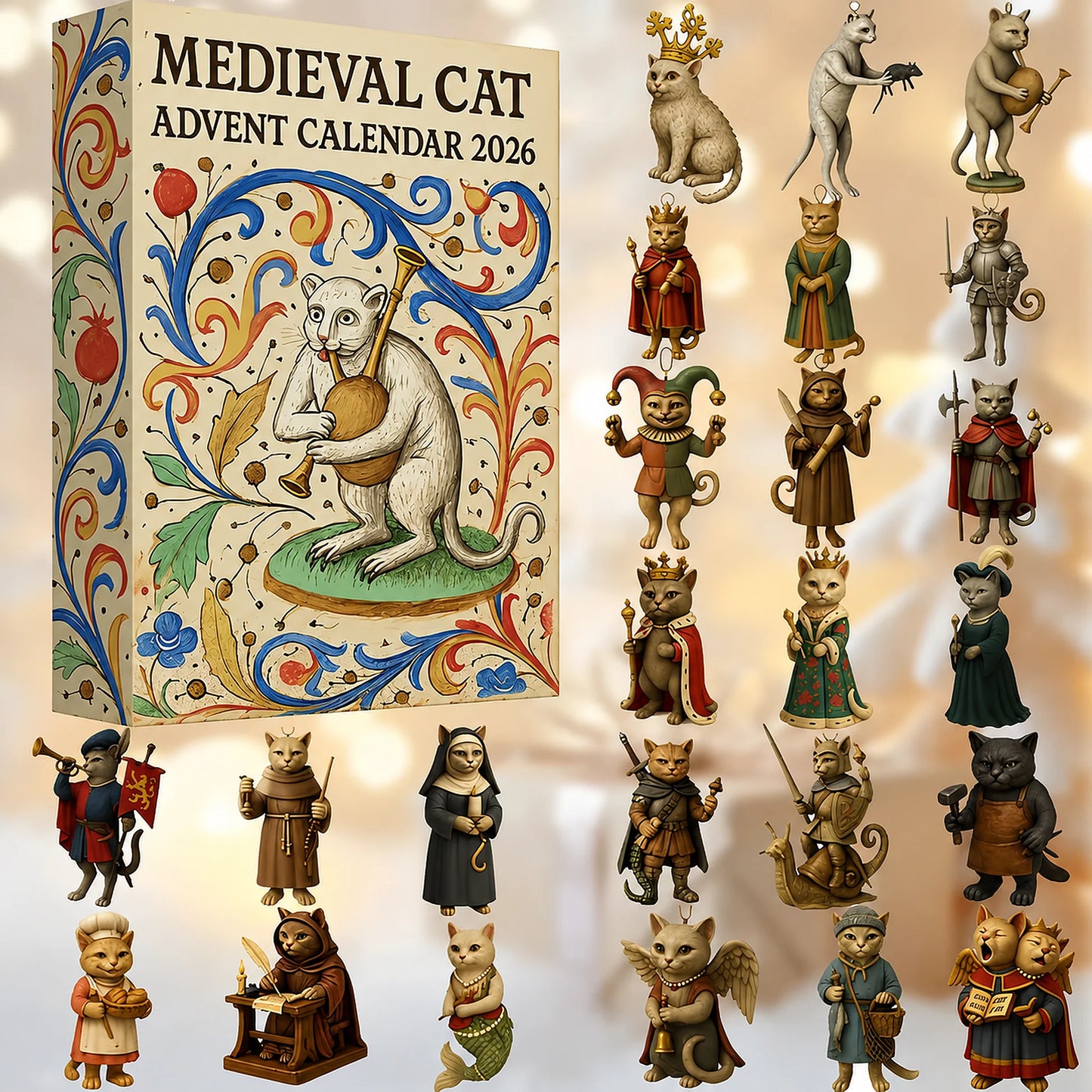 EARLY CHRISTMAS 49% OFF 🎄 2026 Christmas Collectible Advent Calendar ✨ 24 Days of Holiday Surprises