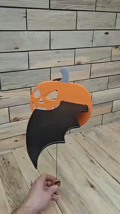 👻 Halloween Sale 49% OFF 🎃 Handcrafted Wooden Pumpkin Ghost Ornament