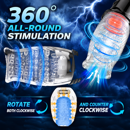 FLASH SALE 70% OFF 💪 2026 Upgraded ROTIX™ 8-in-1 Smart App LCD Dual-Rotation Performance Trainer  🏆