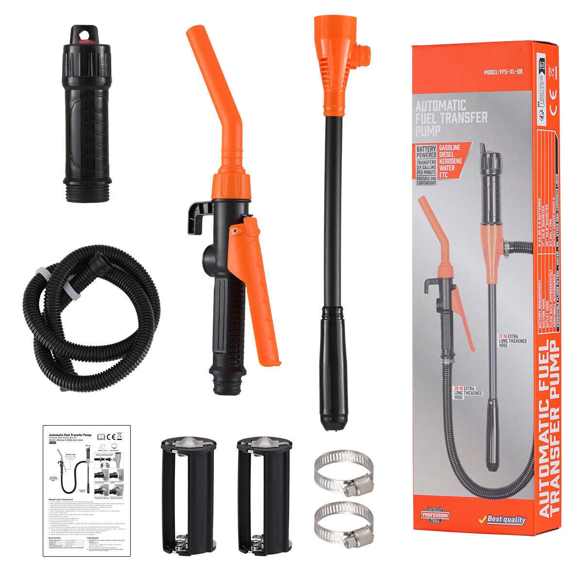Father's Day 65% OFF 🚀 2026 Upgraded Automatic Fuel Transfer Pump🔥