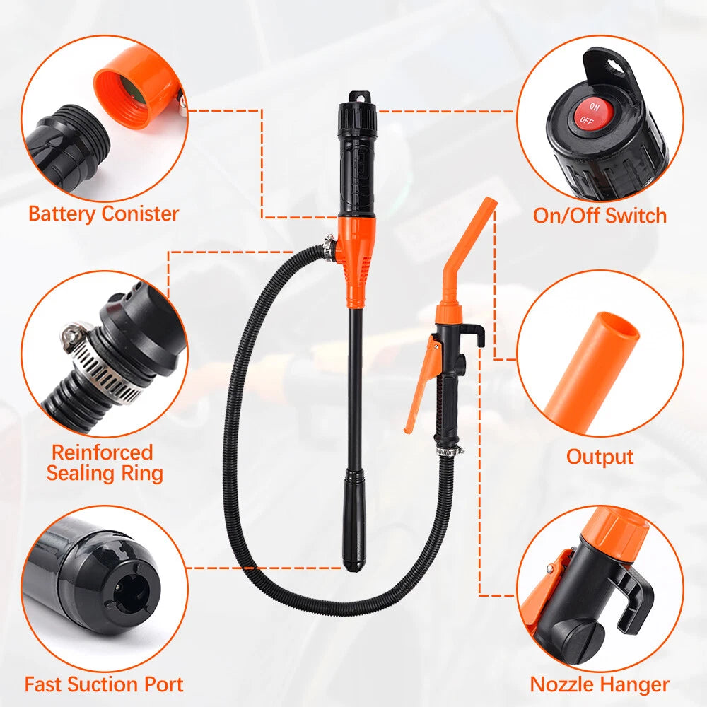 Father's Day 65% OFF 🚀 2026 Upgraded Automatic Fuel Transfer Pump🔥