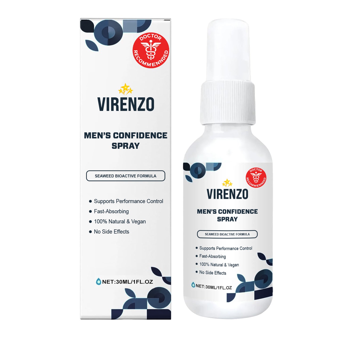 💪 2026 New VIRENZO Men’s Confidence Spray 🔥 Effects within 43s