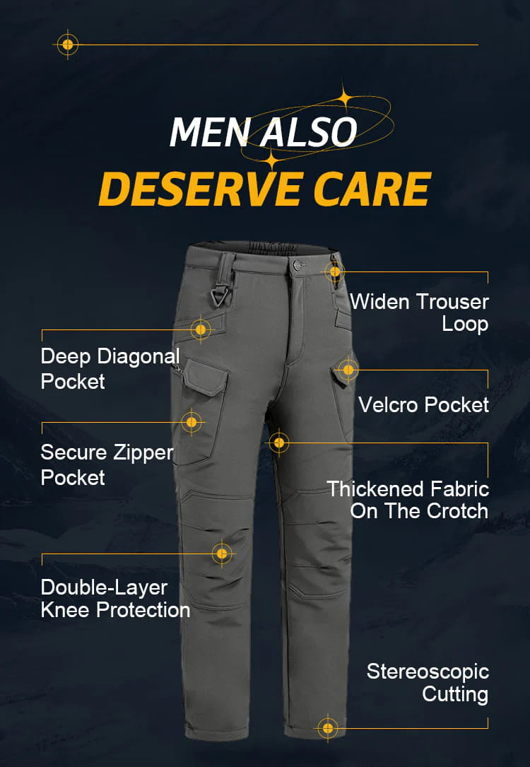 🎄 50% OFF❄️ HeatCore Men's Windproof & Warm Outdoor Military Tactical Pants