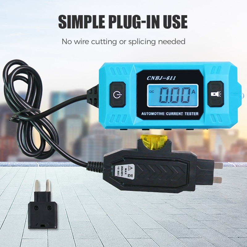 ✨ Portable Automotive Current Tester for Car