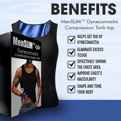 MenSLIM Gynecomastia Compression Tank Top