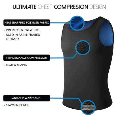 MenSLIM Gynecomastia Compression TankTop