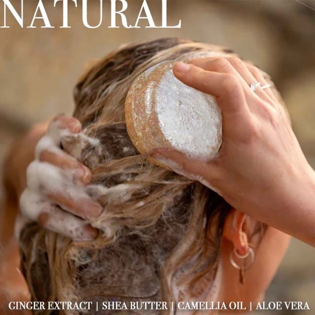 Ginger Hair Regrowth Shampoo Bar - CERTIFI CURE
