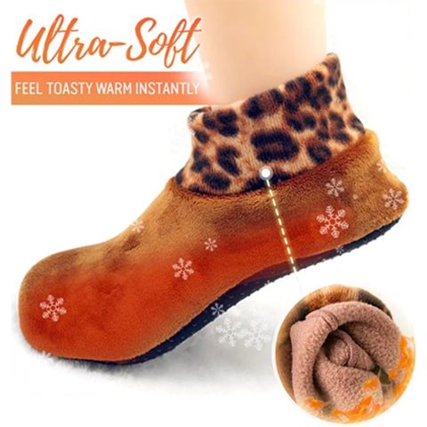 HEATED Winter Indoor Non-Slip Thermal Relief Socks - CERTIFI CURE