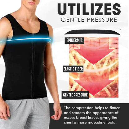 FitPRO Gynecomastia Reduction Compression Vest