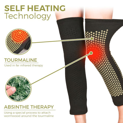 FEVERKNEE Double-side Self Heating Tourmaline Knee Shaping Sleeve (⭐⭐⭐⭐⭐ Limited time discount Last 30 minutes)